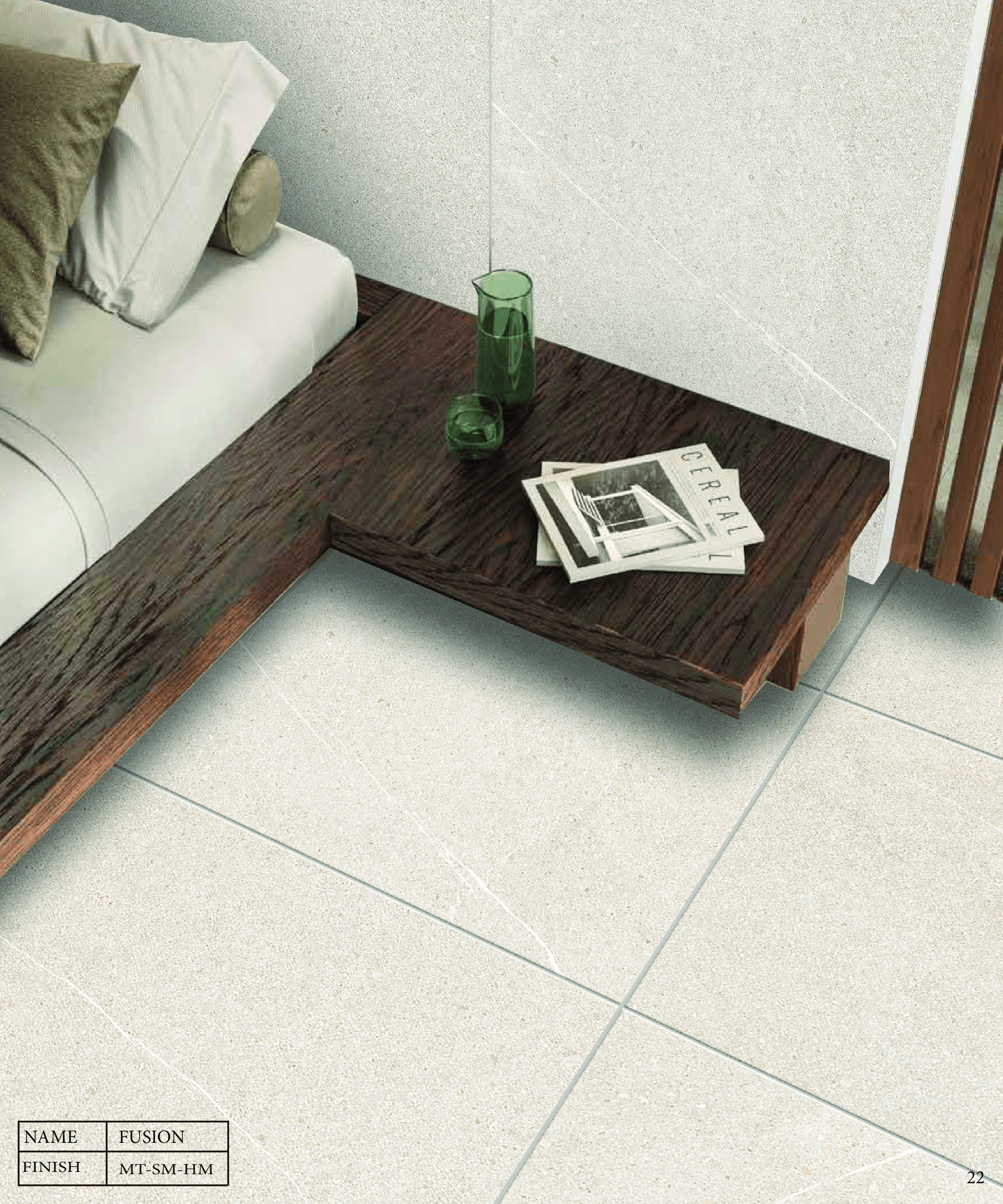 Fusion porcelain tile